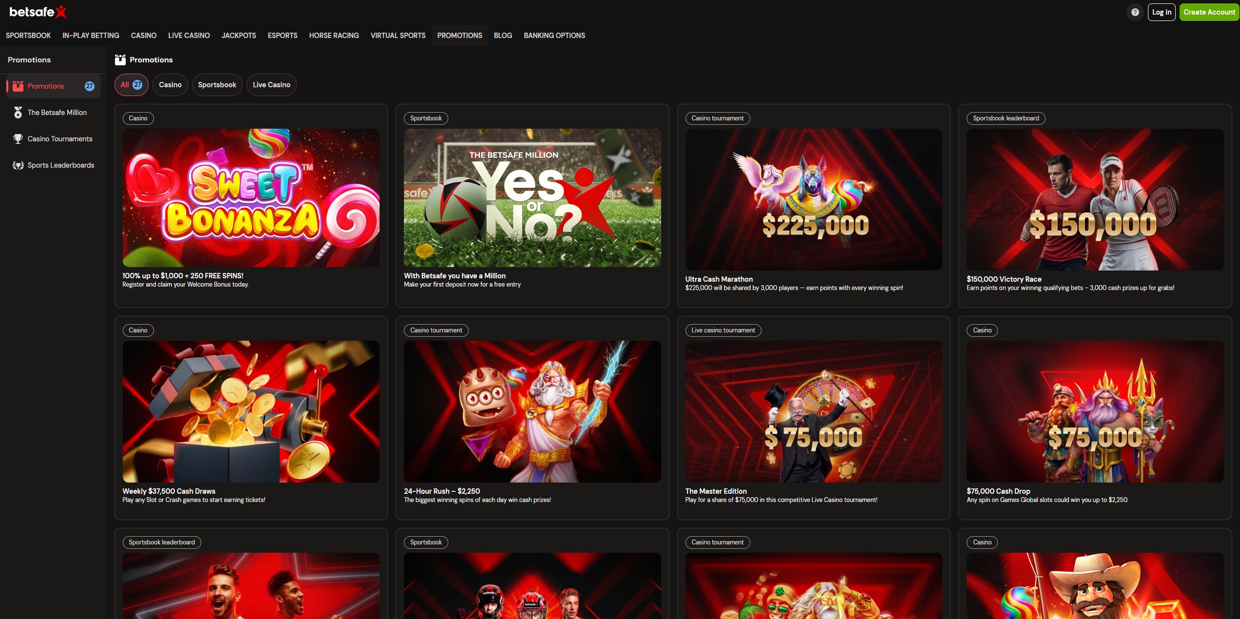 Betsafe Casino screenshot 3
