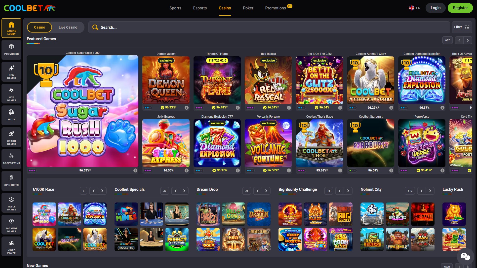 Coolbet Casino screenshot 1