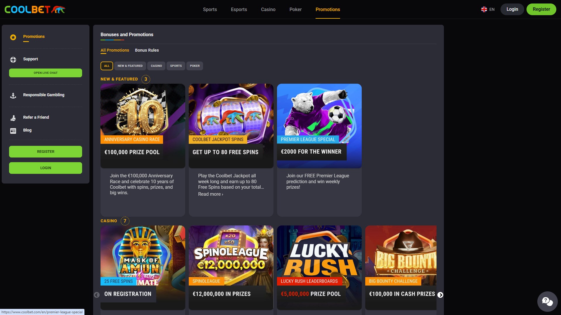 Coolbet Casino screenshot 3