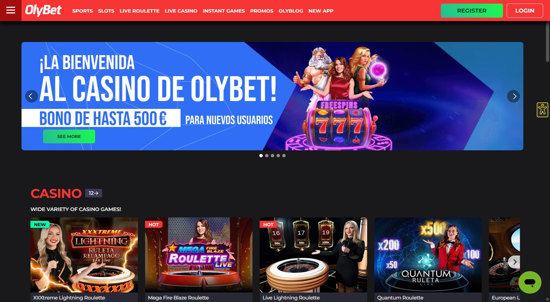 3. OlyBet Casino