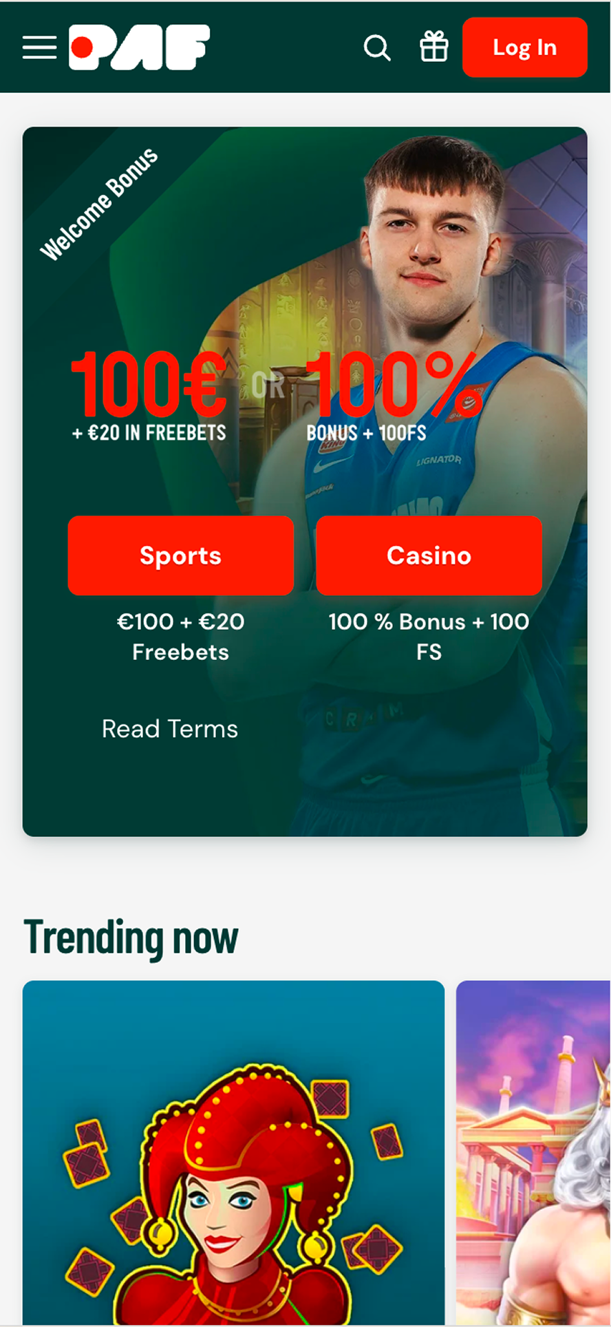 Paf Casino