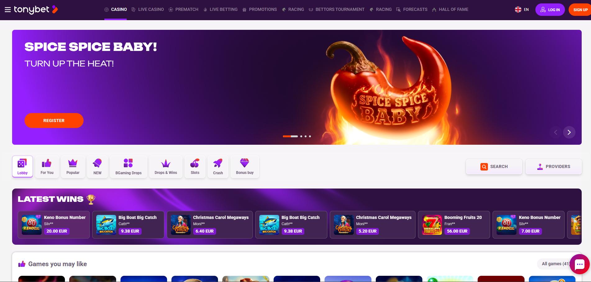 Tonybet Casino